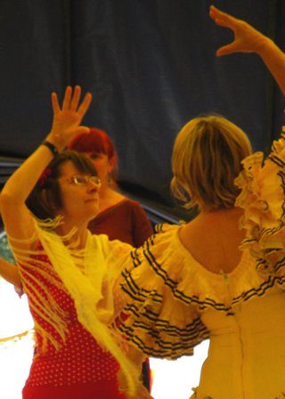Cours de Flamenco, Colonie de vacances Ulysséo, Danse collective en ligne